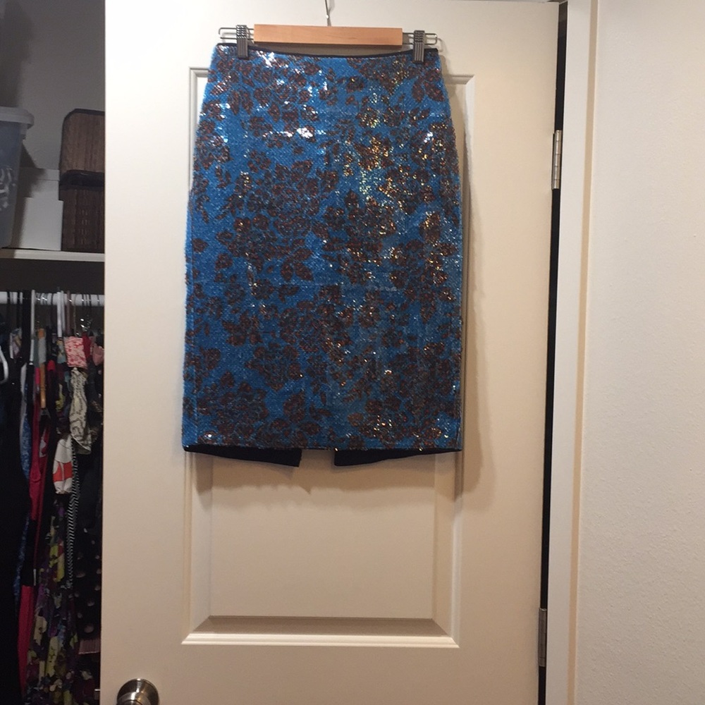 Diane Von Furstenberg Sequin Skirt